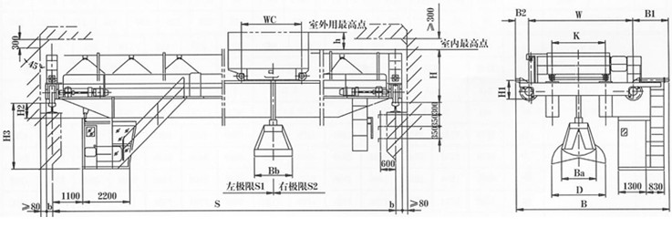 QZ型抓斗双梁起重机