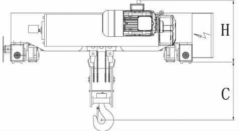 LHhs型欧式电动葫芦双梁起重机图纸